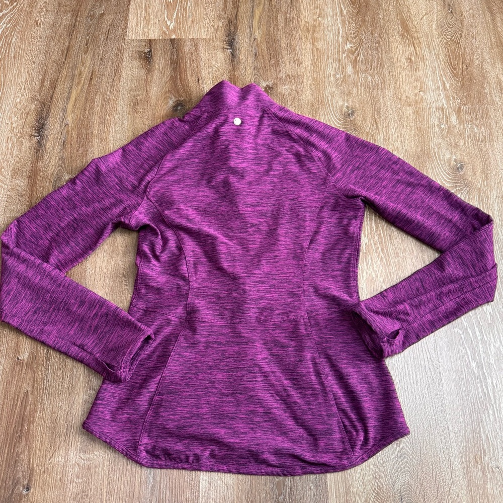Yogalicious Lux Fuschia Full Zip Jacket - Picture 2 of 4